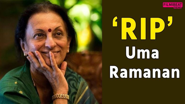 “Remembering Uma Ramanan: A Tribute to the Iconic South Indian Playback Singer”