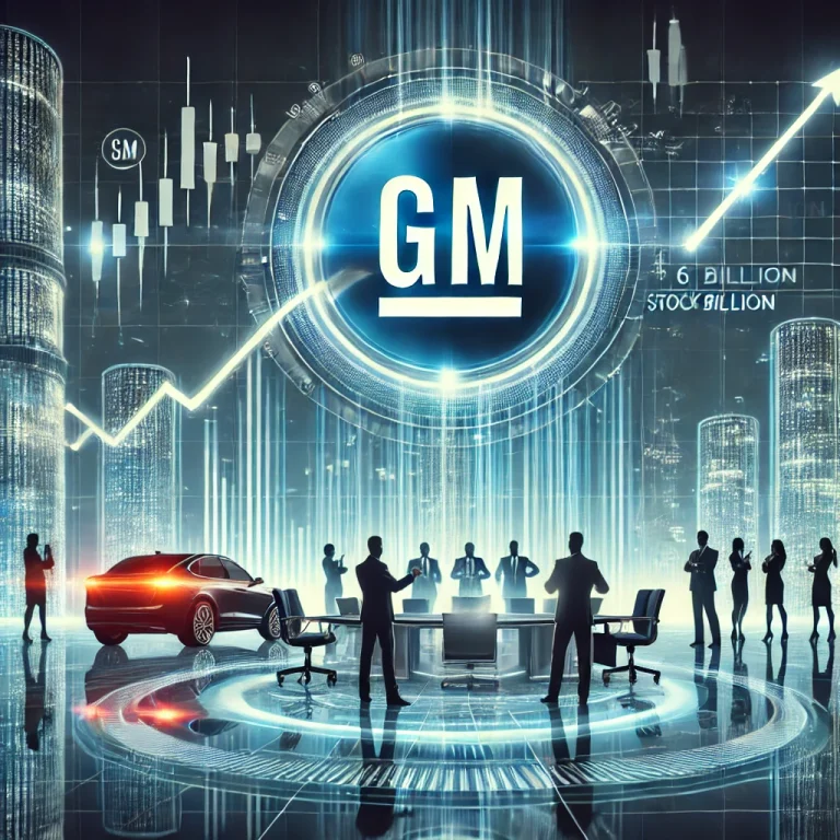 General Motors Boosts Dividend and Announces $6 Billion Stock Buyback Plan